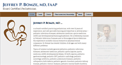 Desktop Screenshot of jeffbomzemd.com